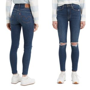Mile high super skinny Levi dark wash